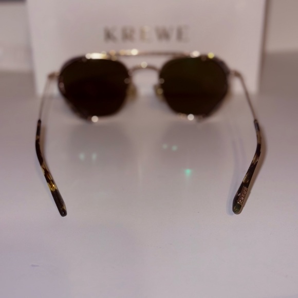 KREWE Earhart Blinker 24k + Zulu Polarized Sunglasses - Picture 3 of 7